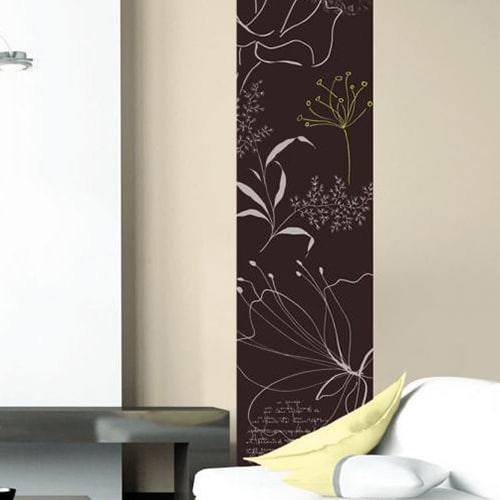 Choisissez une décoration unique pour votre intérieur avec notre sticker Poésie Chocolat mis en ambiance, 1ère proposition sticker autocollant Poésie Chocolat