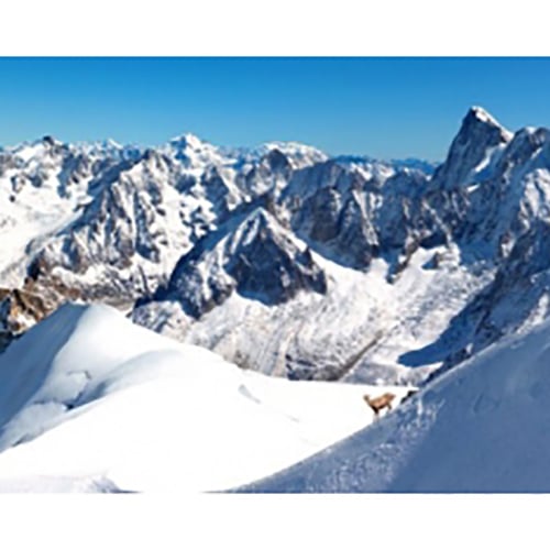 Visitez des lieux magiques avec notre sticker Sommets Enneigés ! Sticker muraux Sommets Enneigés !
