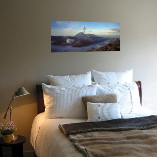 Visitez des lieux magiques avec notre sticker Volcan de Bromo ! mis en ambiance, 4ème proposition Sticker mural Volcan de Bromo