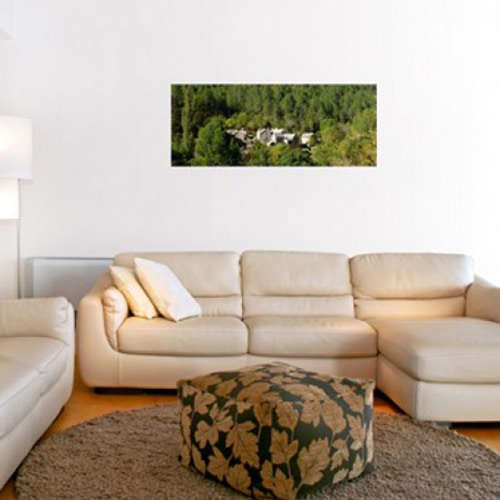 Visitez des lieux magiques avec notre sticker Paysage de France - La Croze ! mis en ambiance, 2ème proposition Sticker adhésif Paysage de France - La Croze !