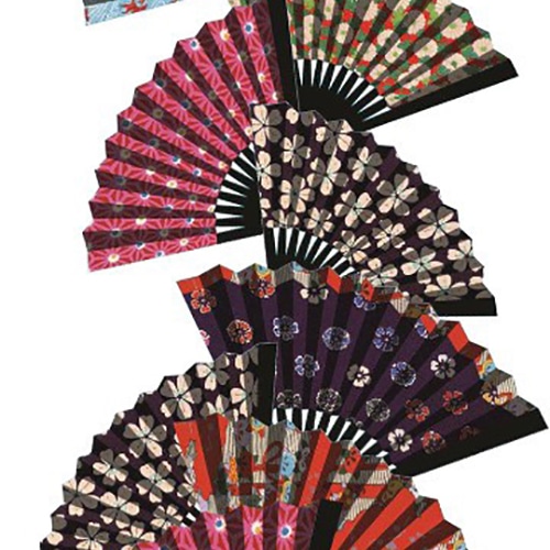 A l'aventure avec notre sticker éventails du japon dépliés. Stickers Muraux éventails Asie Zen