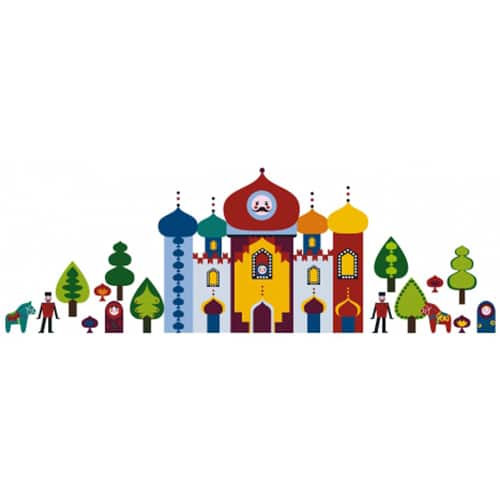 Faites de votre chambre d'enfant un lieu unique avec nos stickers Saint Pétersbourg ! Stickers muraux St-Pétersbourg
