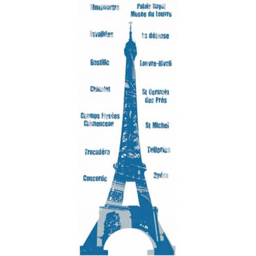 Partez à la découverte de Paris avec nos stickers autocollants Tour Eiffel ! Autocollants Tour Eiffel prêt à coller