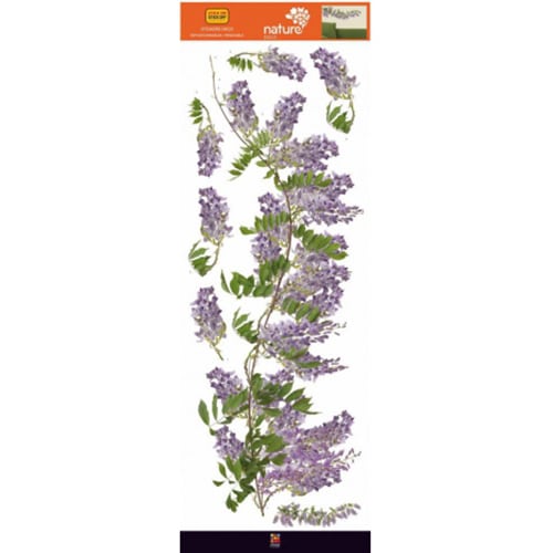 Créez une écrin de verdure avec le sticker Glycines ! mis en ambiance, 4ème proposition Sticker Glycines géante à mettre au mur