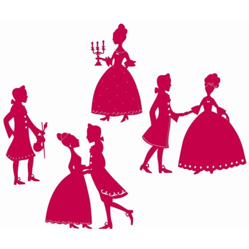 Personnalisez la chambre de vos enfants avec nos stickers Princes et Princesses au Bal ! Stickers bal princesses pour chambre d'enfants