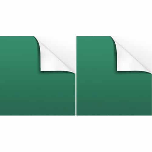 Des stickers autocollants effaçables 2 ardoises vertes pour une déco unique ! Stickers muraux autocollants effaçables 2 ardoises vertes pour une déco unique !