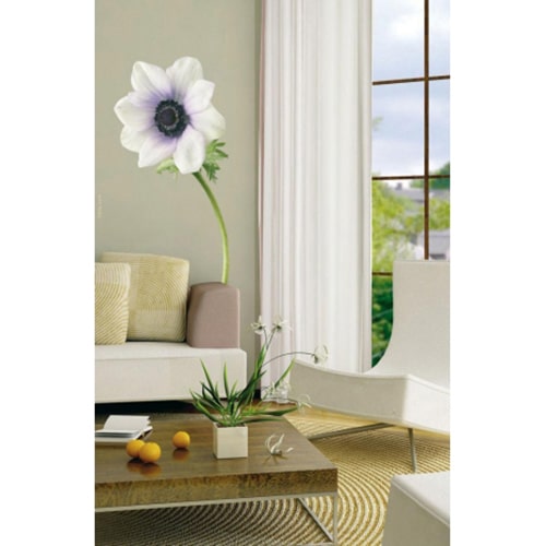 Créez une écrin de verdure avec le sticker Fleur d'Anémone Blanche ! sticker Fleur d'Anémone Blanche dans un salon
