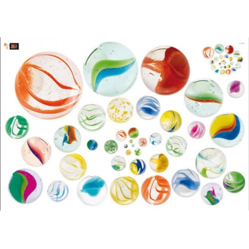 Plongez votre enfant dans son univers avec nos stickers Spirales de Billes ! mis en ambiance, 4ème proposition Sticker autocollant Billes pour enfants