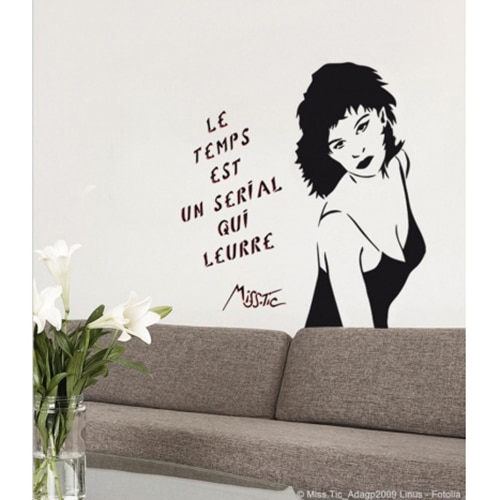 Stickers autocollants Miss.Tic Stickers muraux Miss.Tic