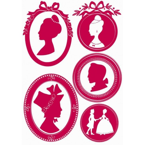 Faites rêver vos enfants avec nos stickers Princesses Rose Portraits Royaux ! mis en ambiance, 4ème proposition Portraits adhésifs prince et princesses