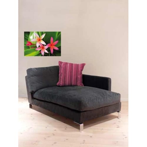 Créez une écrin de verdure avec le sticker Lauriers Roses ! mis en ambiance, 2ème proposition Sticker autocollants Lauriers Roses