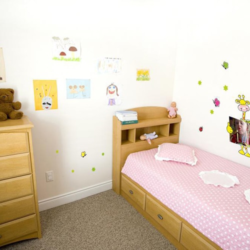Stickers Animaux ardoise à feutres Stickers Animaux ardoise à colorier pour une chambre d'enfant