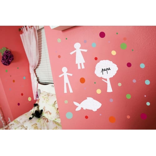 Nos stickers ludique effaçable Interro écrite pour vos enfants ! mis en ambiance, 1ère proposition Sticker autocollant effaçable bloc note ludique