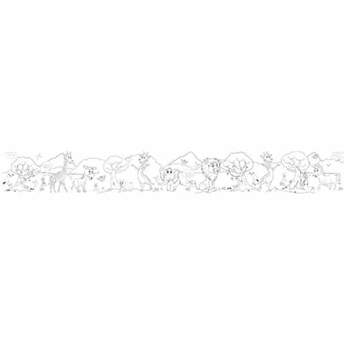 stickers dessin à colorier d'éléphant noir et blanc stickers autocollants dessin d'éléphant pour enfant noir et blanc