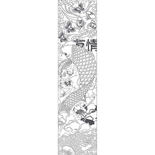 Choisissez nos stickers géants à colorier Zen anti stress pour adulte sticker géant à colorier pour adultes