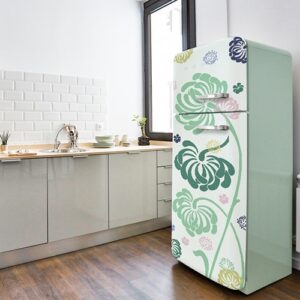 Stickers autocollants petite fleur pour frigo