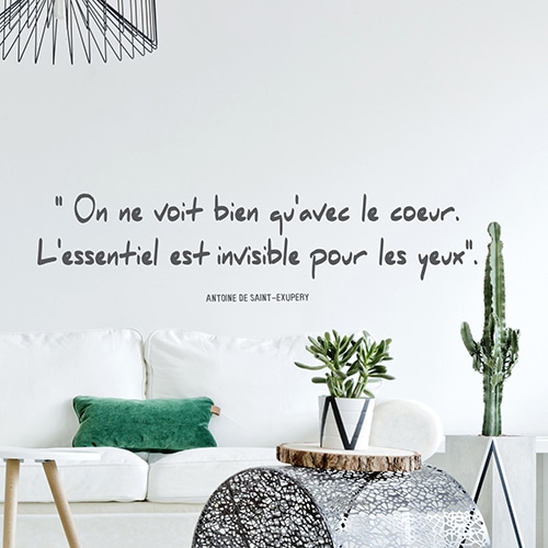 Adhésif pour déco de cuisine moderne citation 