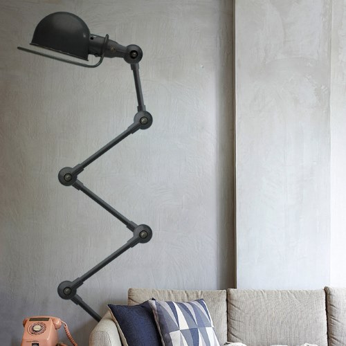 Adoptez une touche vintage pour votre intérieur avec nos stickers Lampe Vintage ! mis en ambiance, 2ème proposition Sticker adhésif décoration lampe rétro