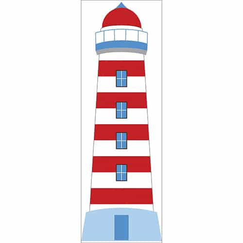 Sticker adhésif Phare pour enfants