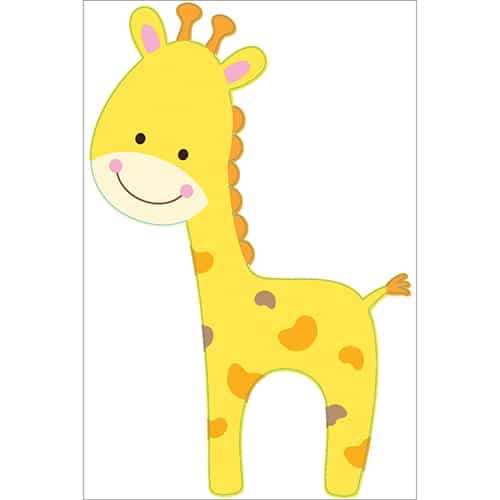 Sticker girafon pour enfants