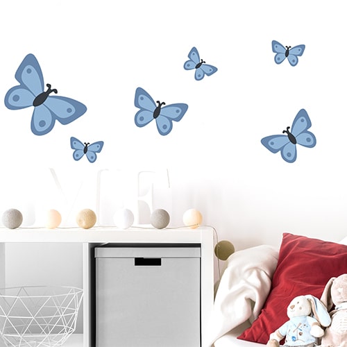 Sticker autocollant Papillon pour chambre d'enfant déco