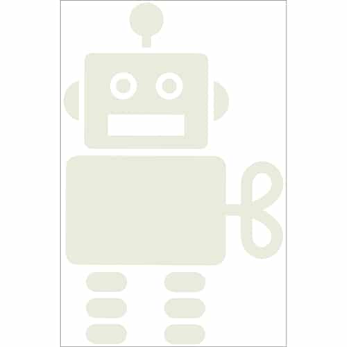 autocollant Robot Beige pour enfants