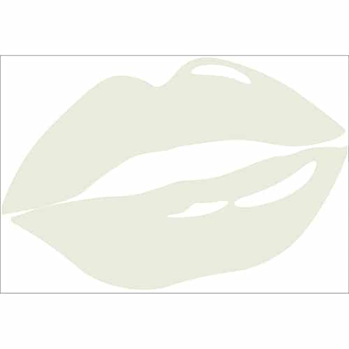Sticker Bouche Beige