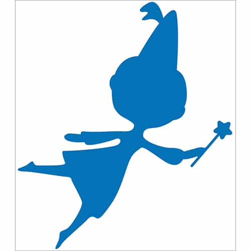 Sticker Fée Bleue pour enfants