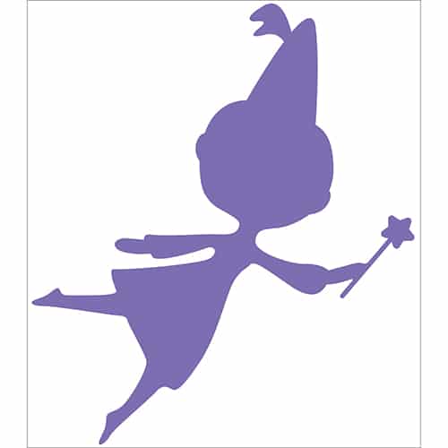 Sticker Fée Violette pour enfants