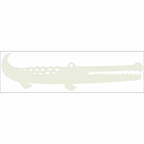 Sticker mural Croco Beige pour enfants