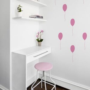 Stickers muraux Ballon Rose enfants