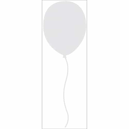 Sticker mural Ballon Gris pour enfants