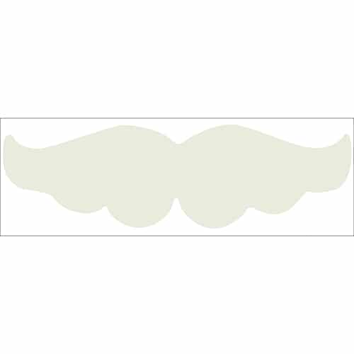 Sticker Moustache Beige enfants Sticker mural Moustache Beige pour enfants