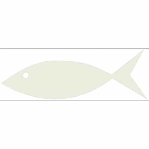 Sticker Poisson Beige pour enfants