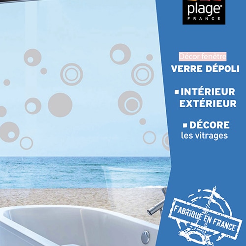 Stickers adhésif Bulles pour salle de bain