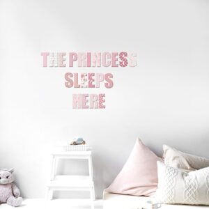 Sticker adhésif The prince sleeps rose dans une chambre