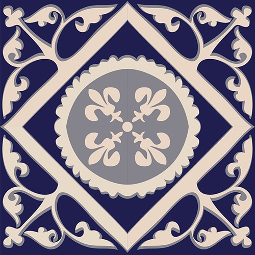 Sticker ciment marine pour déco carrelage