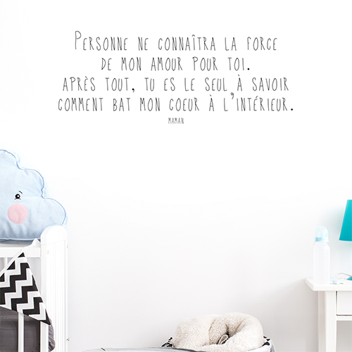 Sticker Autocollant Pour Decoration Murale Amour