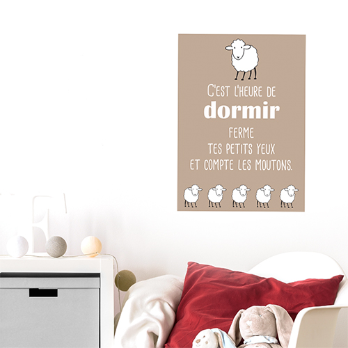 Adhésif décoration pour chambre d'enfant 