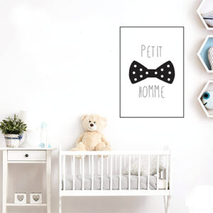 Autocollant pour chambre d'enfant affiche "petit bonhomme" decoration mural