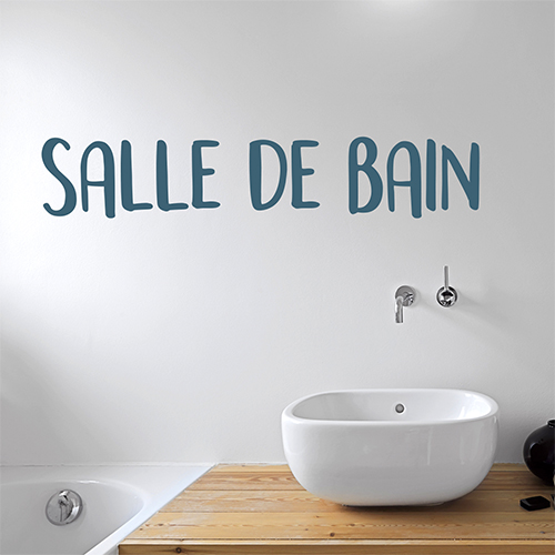 Sticker salle de bain