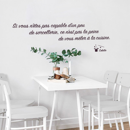 Stickers muraux cuisine - Sticker texte thème culinaire et cuisine   Decoration mur cuisine, Décoration murale cuisine, Stickers muraux cuisine