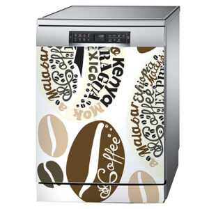 Sticker "Arabica" pour lave-vaisselle