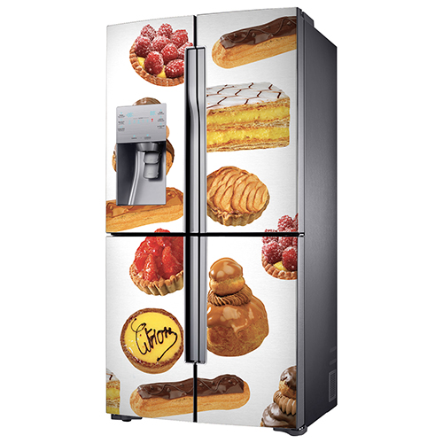 Sticker frigo américain patisseries