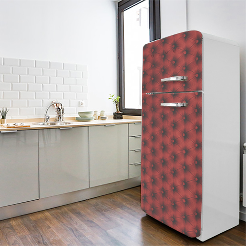 Stickers autocollants pour grand frigo Porte de Container cuisine