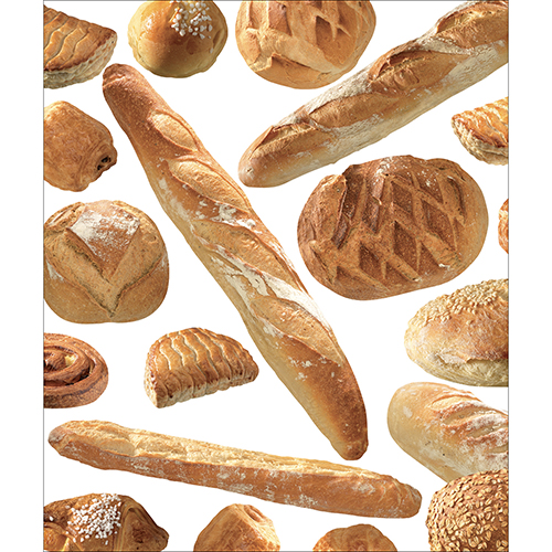 Sticker décoratif autocollant pour lave vaisselle de cuisine motif Boulangerie