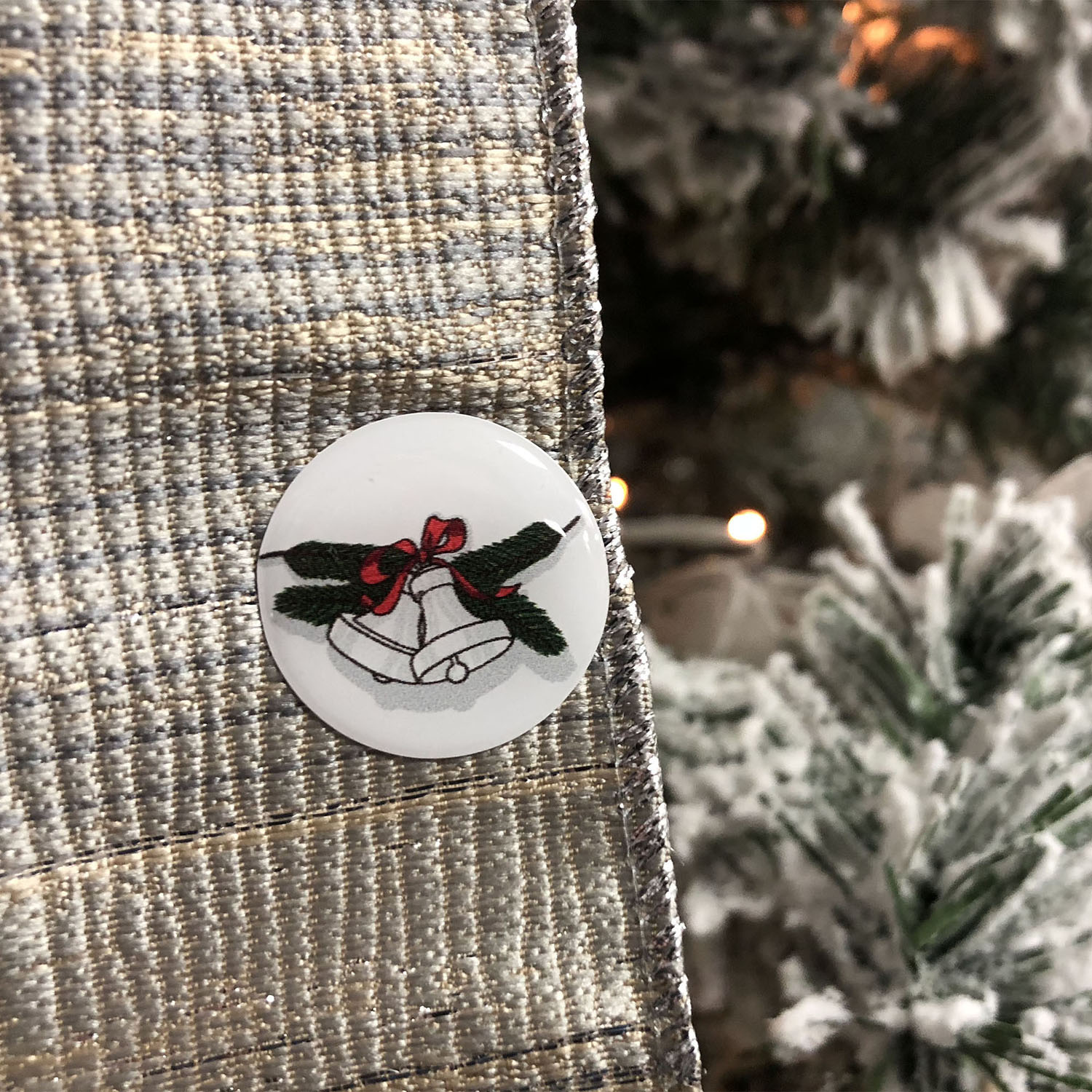 Cloches de Noël 3D adhésives