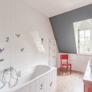 stickers déco Oiseaux dans une salle de bain