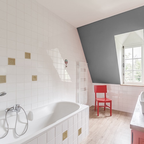 sticker autocollant Savons dans une salle de bain