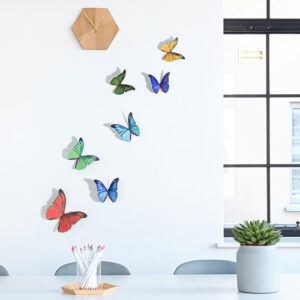 Deco-3D-sticker-mur-papillons Sticker mural déco 3D